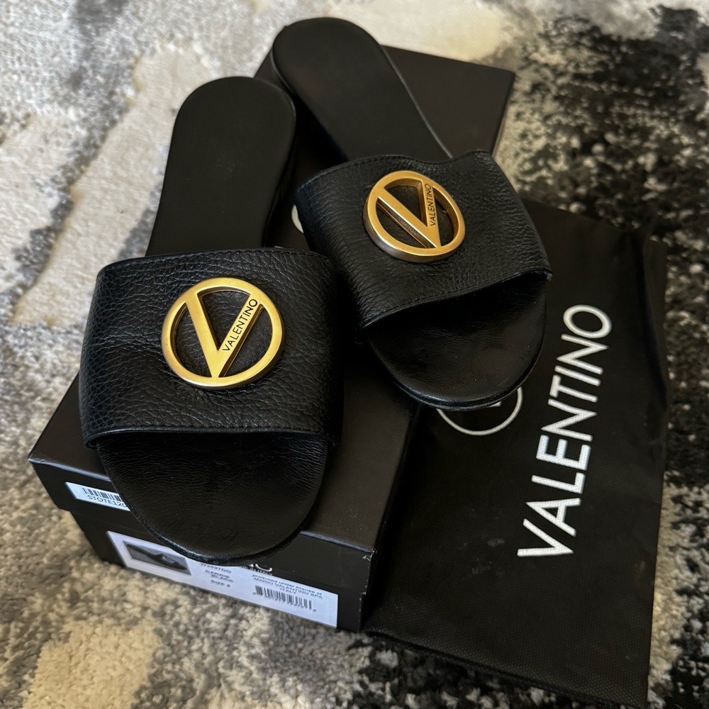 Mario Valentino Sandal Slides